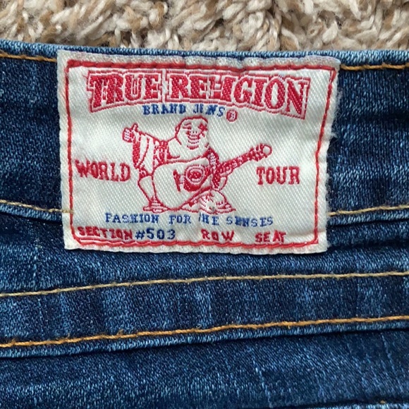 True Religion Bridget #503 Dark Wash Jeans - Picture 11 of 11